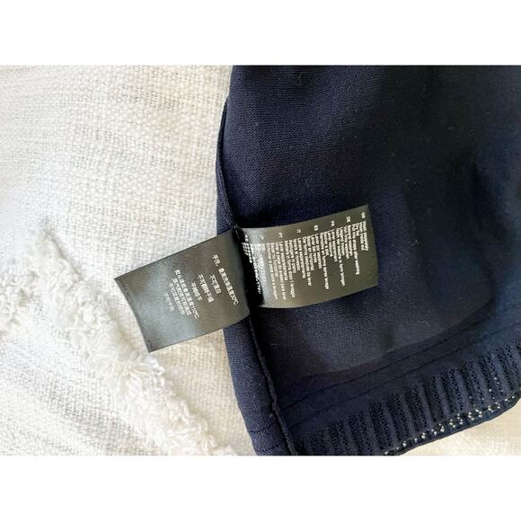 Scotch & Soda | Pointelle Knit Dress | Navy | Sz M - Picture 10 of 10